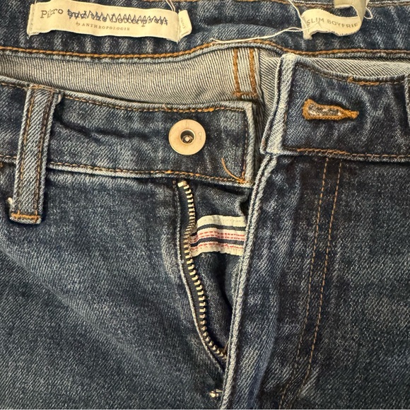 Pilcro Anthropologie Slim Boyfriend Denim Jeans Size 27 Petite - Picture 5 of 6